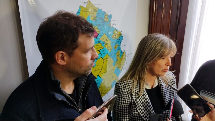 Juan Pablo de Jesús y la ministra Álvarez Rodríguez bajaron la espuma a las tensiones que llevaron los intendentes del PRO