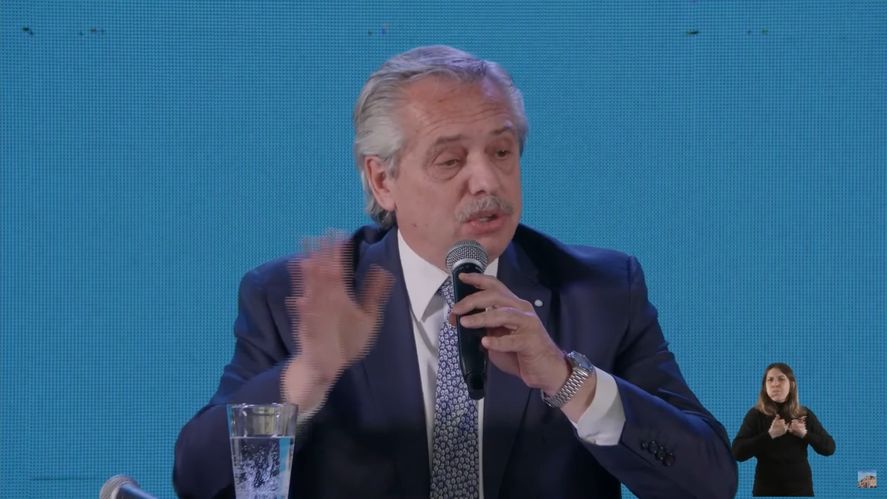 El presidente Alberto Fernández destacó la puesta en marcha de la obra