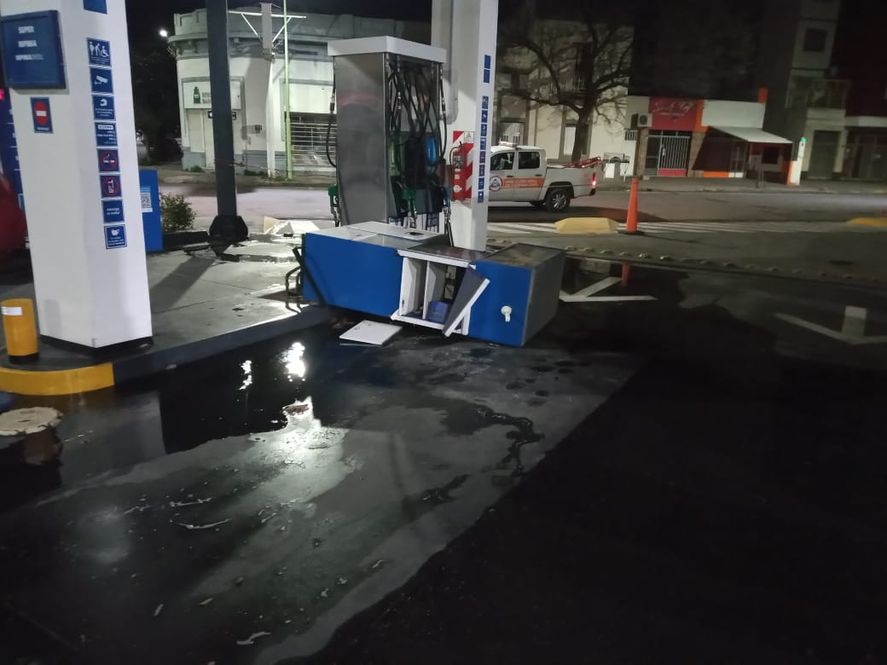 Hubo ráfagas de vientos de hasta 100 kilómetros por hora en Bahía BLanca