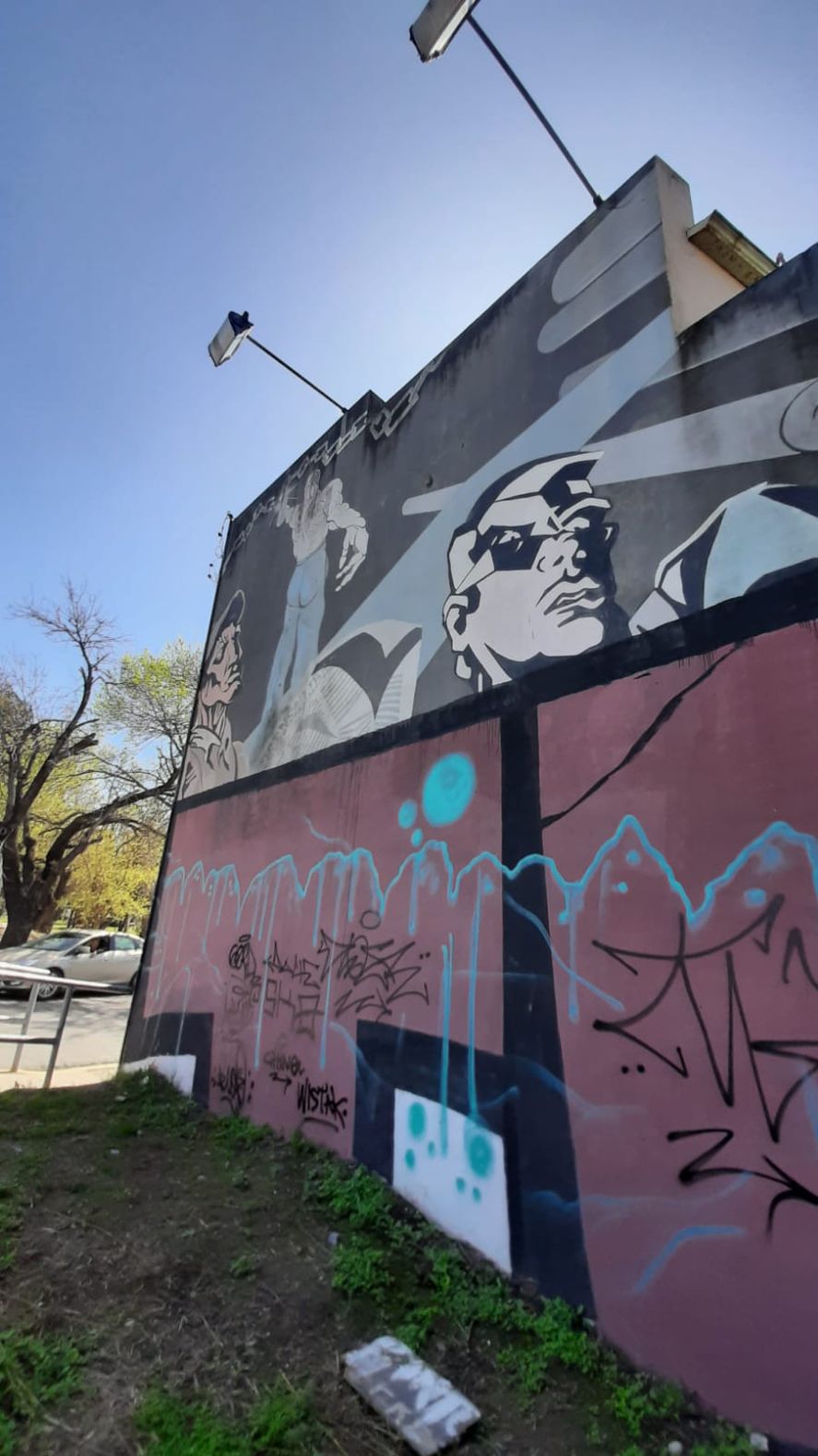 El mural de Rocambole ahora.