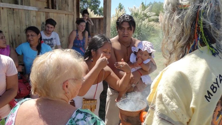 Un ritual de los pueblos originarios en Tigre