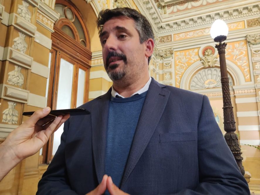 Intendentes de distinto signo político analizaron la situación económica y cómo la inflación se volvió una preocupación constante en los municipios. Sebastián Ianantuony, intendente de General Alvarado.