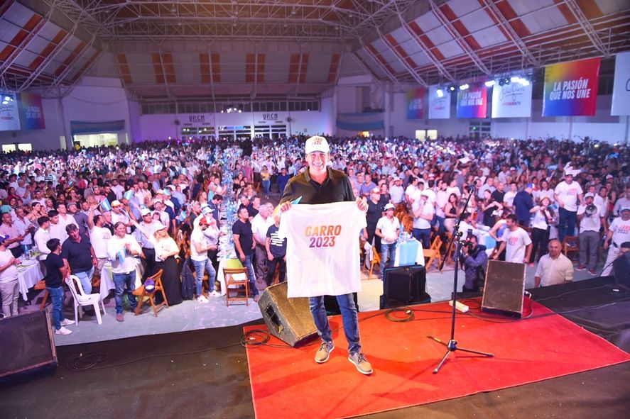 Julio Garro lanzó su campaña y va por el tercer mandato
