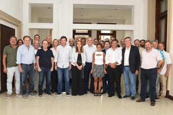 El precanddiato a presidente por la UCR llegó a la Provincia a conformar su comité de campaña. El primer paso, el foco en la seguridad en el conurbano.