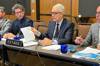 Julio Alak compareció ante la CIDH.