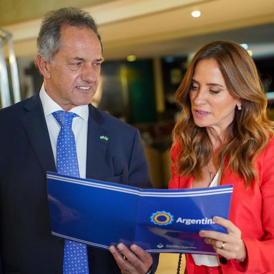 Antes de la reunión, Victoria Tolosa Paz analizó con Daniel Scioli la agenda bilateral.