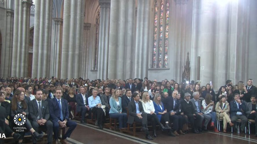 Axel Kicillof y Julio Garro, en la primera fila para el Te Deum bonaerense