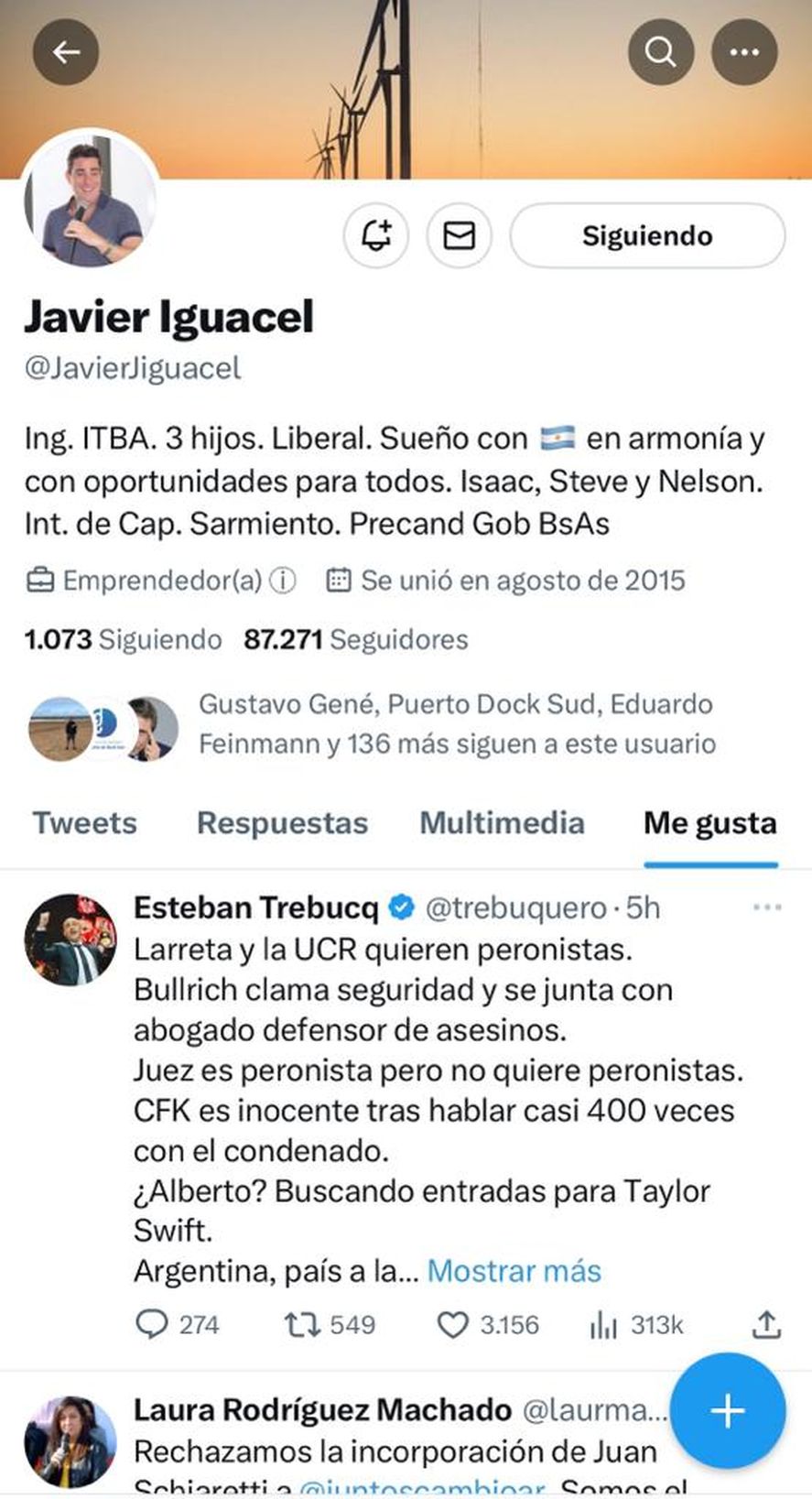 El like de la polémica. El like de la polémica.