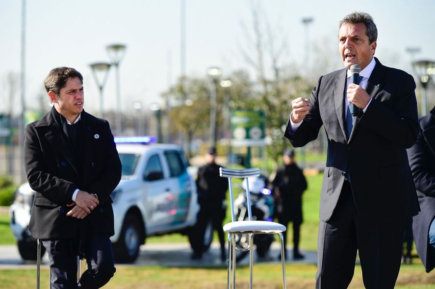 Sergio Massa y Axel Kicillof