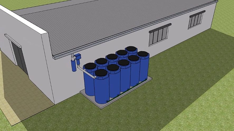 La cosecha de agua potable, parte esencial de "cosecha azul" La cosecha de agua potable, parte esencial de "cosecha azul"