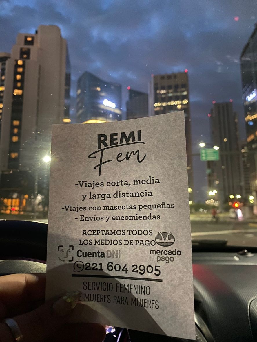 Conocé a RemiFem, la remisería de mujeres para mujeres.