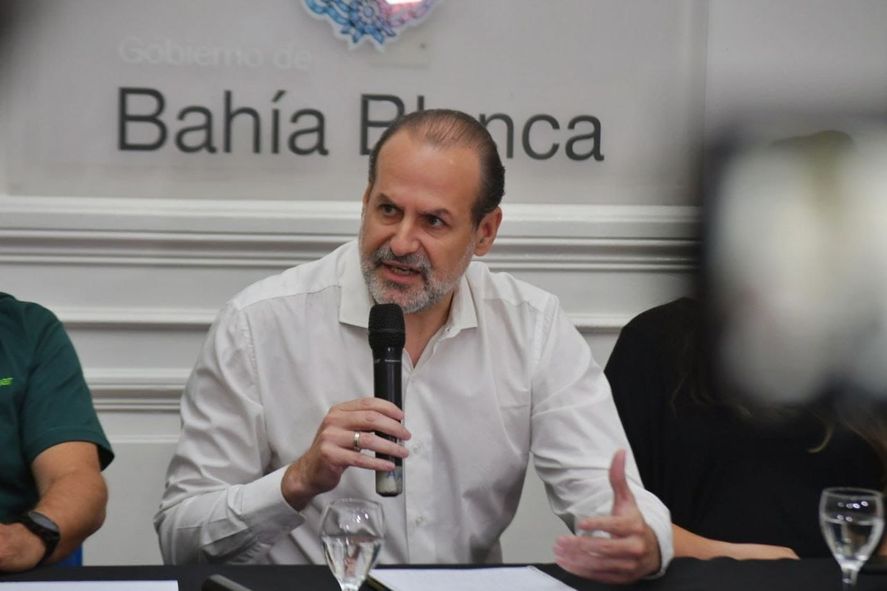 Federico Susbielles, intendente de Bahía blanca  