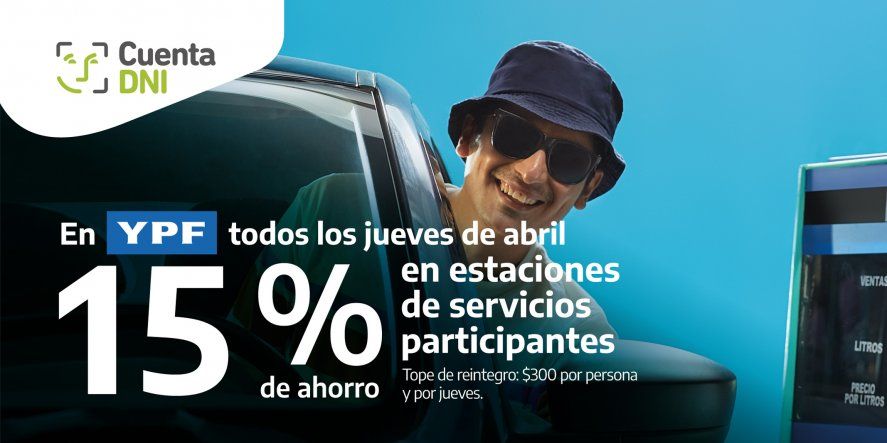 El descuento de Banco Provincia en YPF es todos los jueves