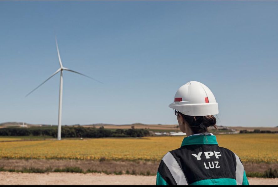 El abastecimiento de YPF mediante energías renovables representó 25% del total de su demanda eléctrica