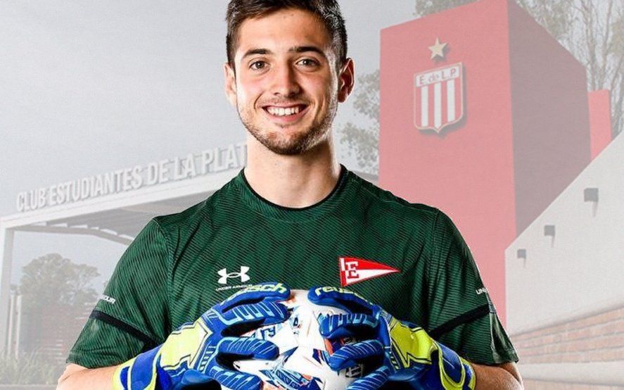 Juan Pablo Zozaya firmó contrato con Estudiantes en 2021.