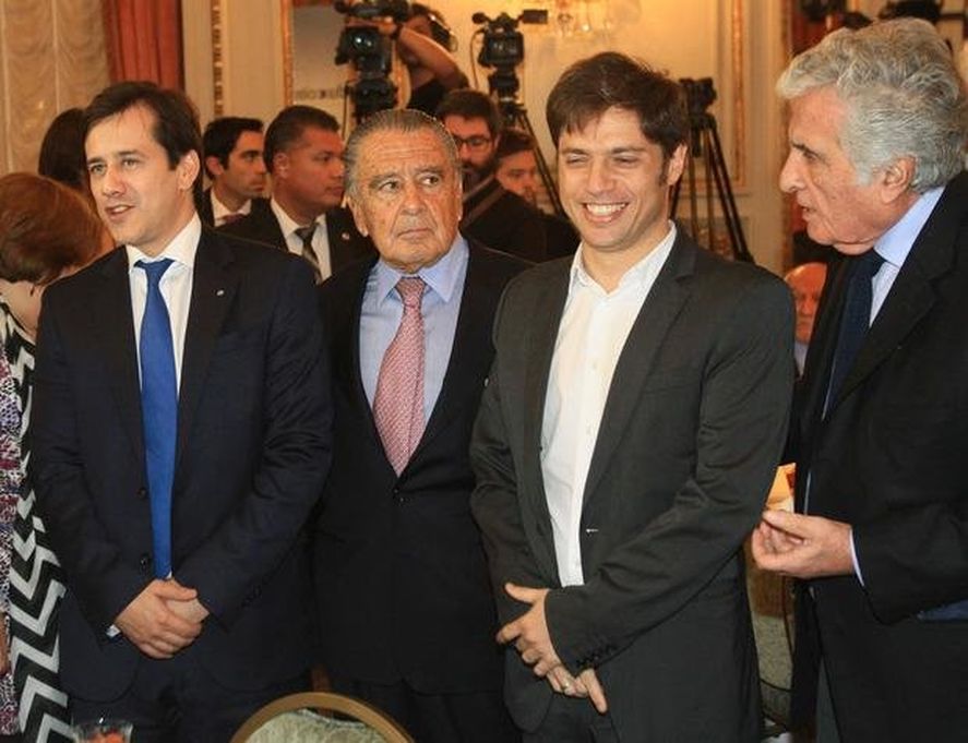 Kicillof en un encuentro con empresarios en 2015 Kicillof en un encuentro con empresarios en 2015
