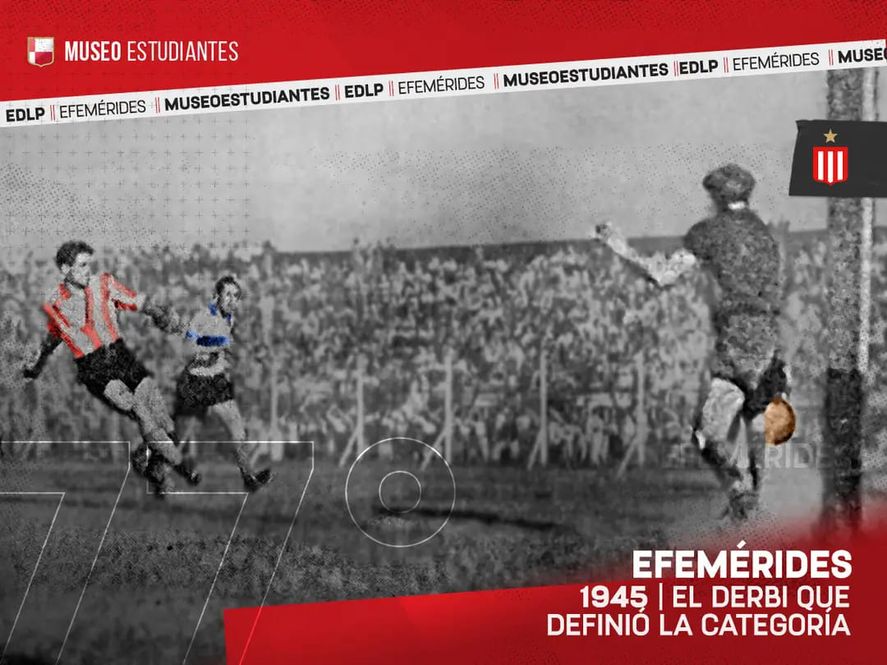 Una publicación del Museo de Estudiantes sobre ese Clásico, en redes sociales en 2022. Una publicación del Museo de Estudiantes sobre ese Clásico, en redes sociales en 2022.