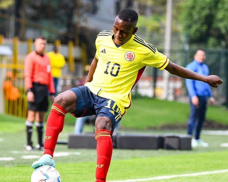 Alexis Castro Manyoma, futbolista de la Selección Sub 20 de Colombia