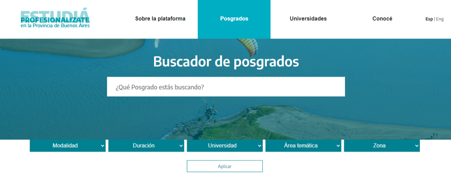 La nueva plataforma educativa de la provincia de Buenos Aires.