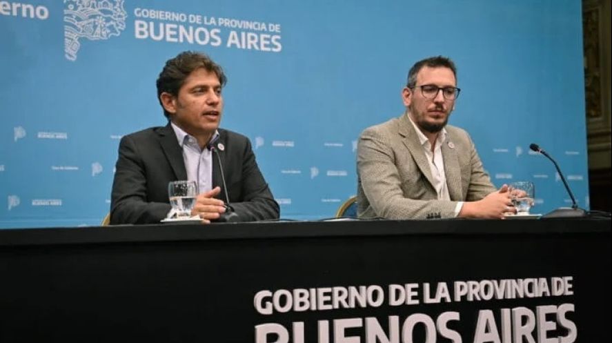 Juan Cuattromo, Presidente del Banco Provincia y el Gobernador Juan Cuattromo, Presidente del Banco Provincia y el Gobernador