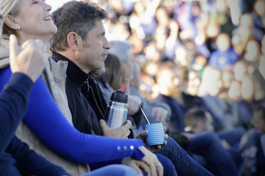 Axel Kicillof, en la primera fila del acto de Cristina Kirchner en Quilmes. Axel Kicillof, en la primera fila del acto de Cristina Kirchner en Quilmes.