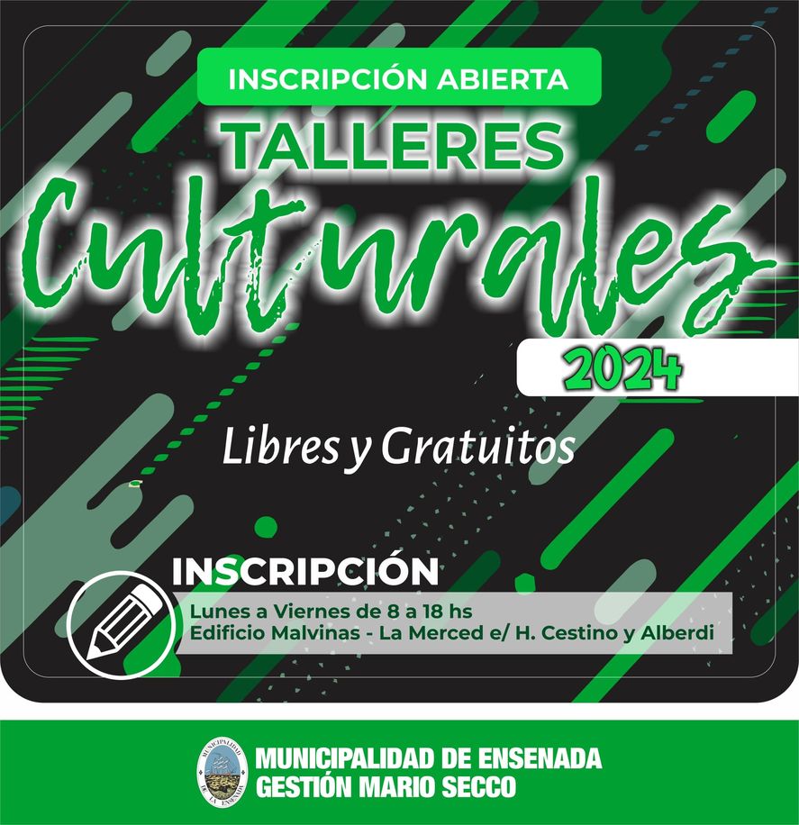 Abrió la inscripción a los talleres culturales gratuitos en Ensenada ...