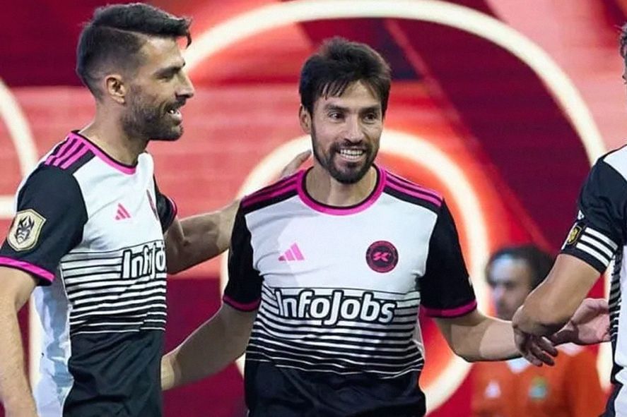 Sergio Agüero y Nicolás Gaitán, juntos en la Kings League. Sergio Agüero y Nicolás Gaitán, juntos en la Kings League.
