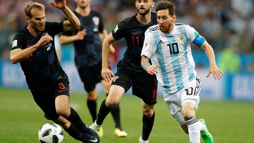 La Selección Argentina no la pasó bien en su último duelo con Croacia.