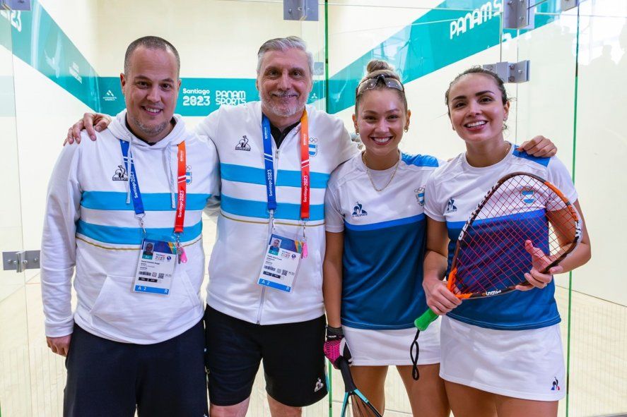 El equipo de Argentina de Racquetbol en los Juegos Panamericanos 2023 El equipo de Argentina de Racquetbol en los Juegos Panamericanos 2023