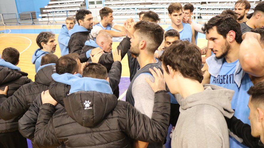 La Selección Argentina de Básquet completó una nueva práctica en Mar del Plata