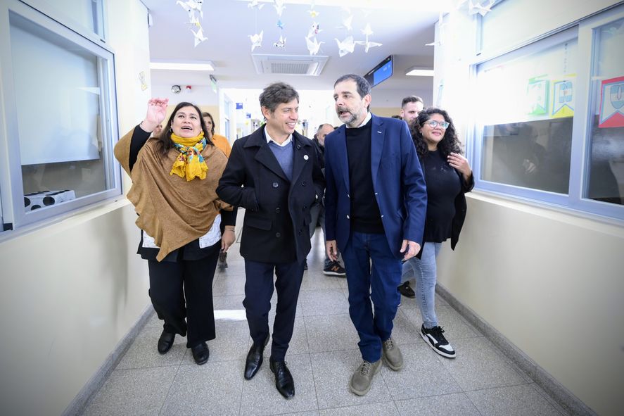 Axel Kicillof: “En la provincia las obras se empiezan y se terminan”