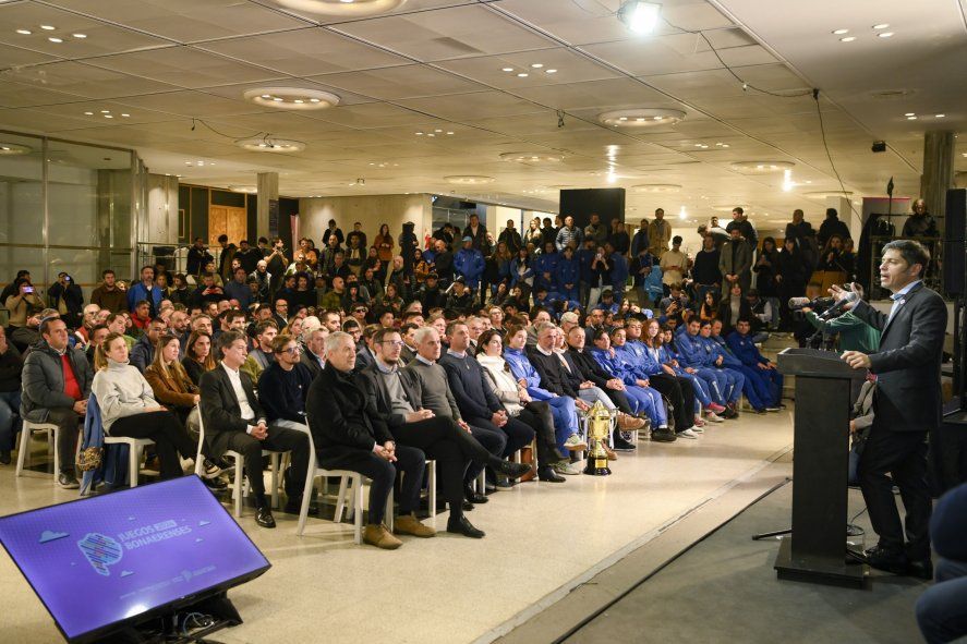 Con críticas a Javier Milei, Axel Kicillof presentó la edición 2024 de los Juegos Bonaerenses. Con críticas a Javier Milei, Axel Kicillof presentó la edición 2024 de los Juegos Bonaerenses.