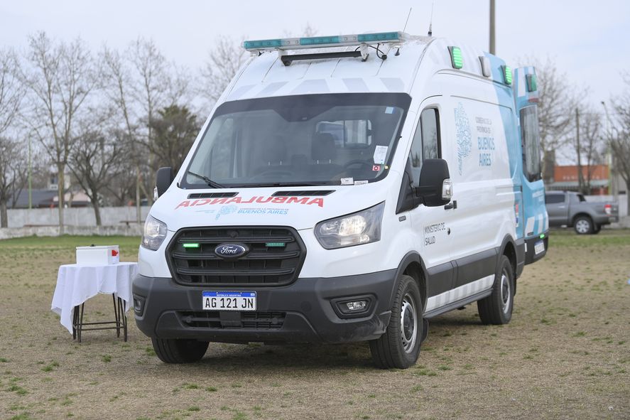 Axel Kicillof superó las 200 ambulancias entregadas a Municipios