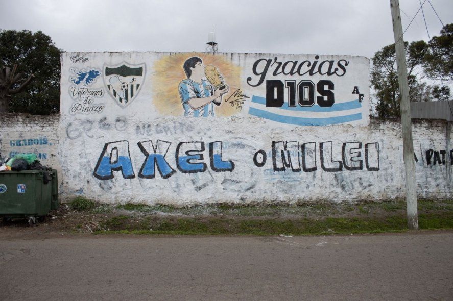 Pintada de La Patria es el otro con la consigna Pintada de La Patria es el otro con la consigna