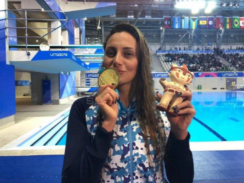 Virginia Bardach, nadadora Argentina