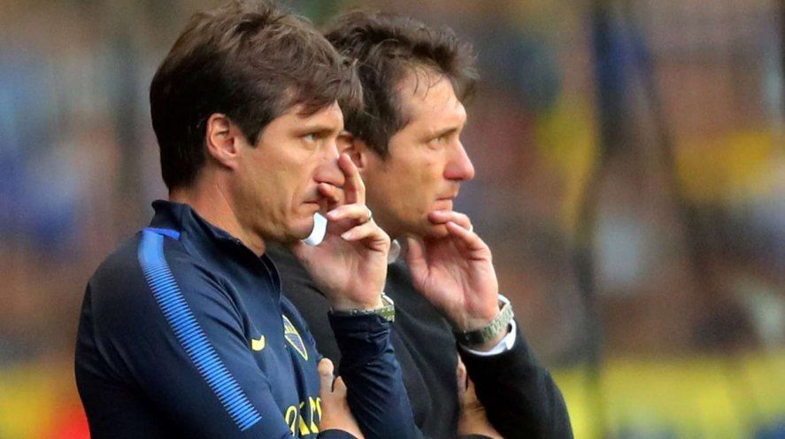 Guillermo y Gustavo Barros Schelotto como entrenadores