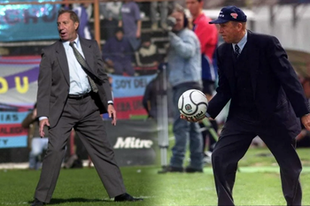 Únicos e inigualables: Bilardo y Timoteo dejaron una huella imborrable y se fueron juntos en 2004. Únicos e inigualables: Bilardo y Timoteo dejaron una huella imborrable y se fueron juntos en 2004.