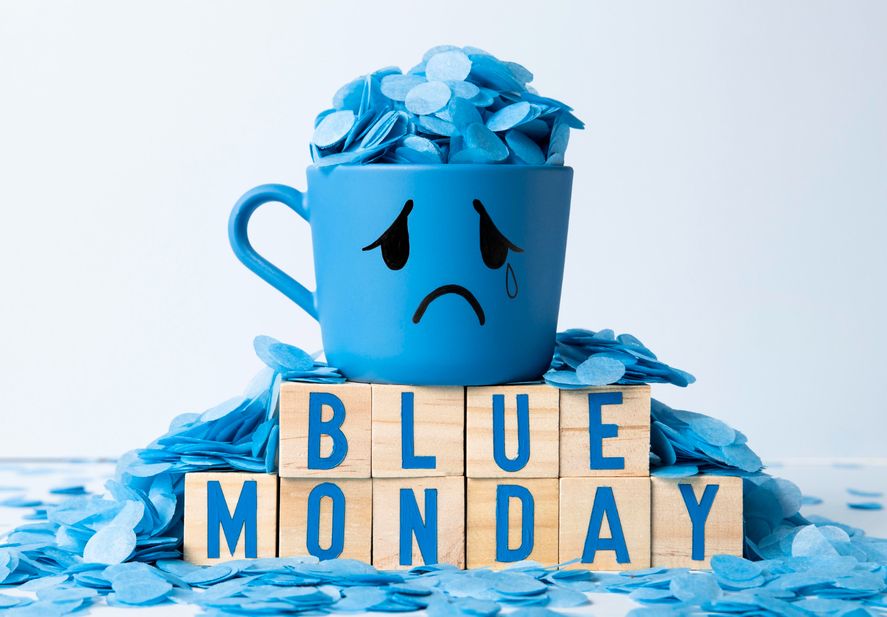 El tercer lunes de enero es conocido como "el día más triste del año" desde el 2005 por una extraña teoría que lo denominó como "Blue Monday".