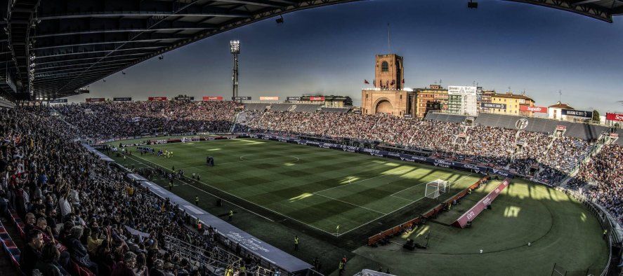 Estadio Renato Dall'Ara de Bologna, la nueva casa de Benjamín Domínguez 