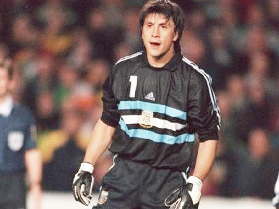 Emiliano Martínez superó el invicto de Germán Burgos en la Selección Argentina. Emiliano Martínez superó el invicto de Germán Burgos en la Selección Argentina.