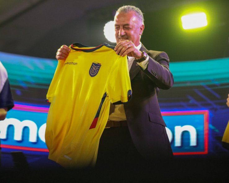 Camiseta titular de Ecuador