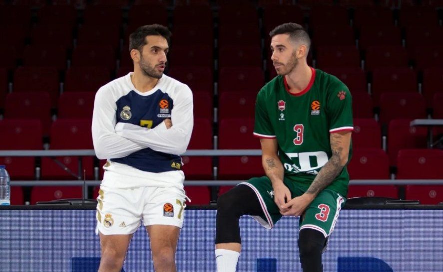 Facundo Campazzo y Luca Vildoza, antes de la NBA