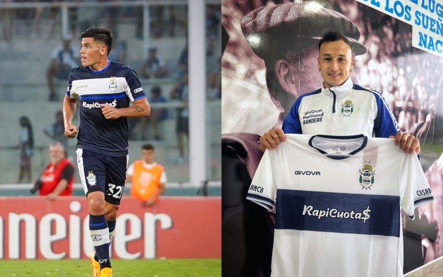 Gustavo Canto y Brian Blasi, los dos jugadores que dejarán Gimnasia pensando en 2025. Gustavo Canto y Brian Blasi, los dos jugadores que dejarán Gimnasia pensando en 2025.