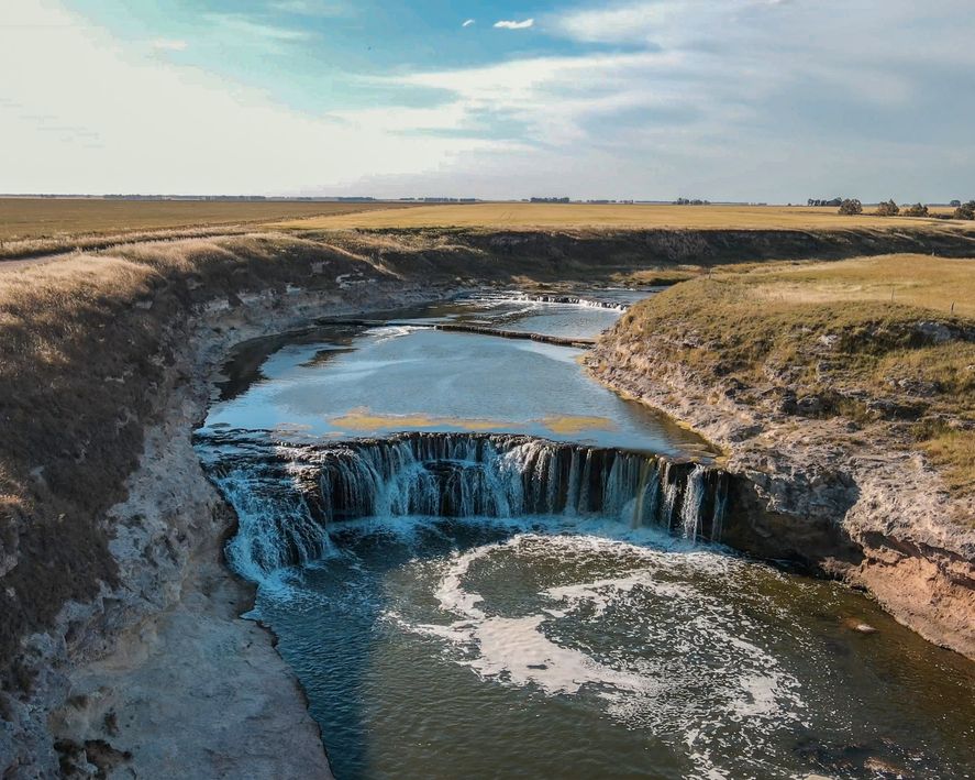 Cascada Cifuentes: ideal para un chapuzón bonaerense. Foto: Guido Rodríguez