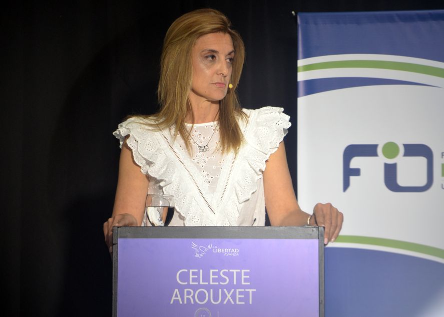 Celeste Arouxet, candidata a intendenta de Olavarría  (La Libertad Avanza)