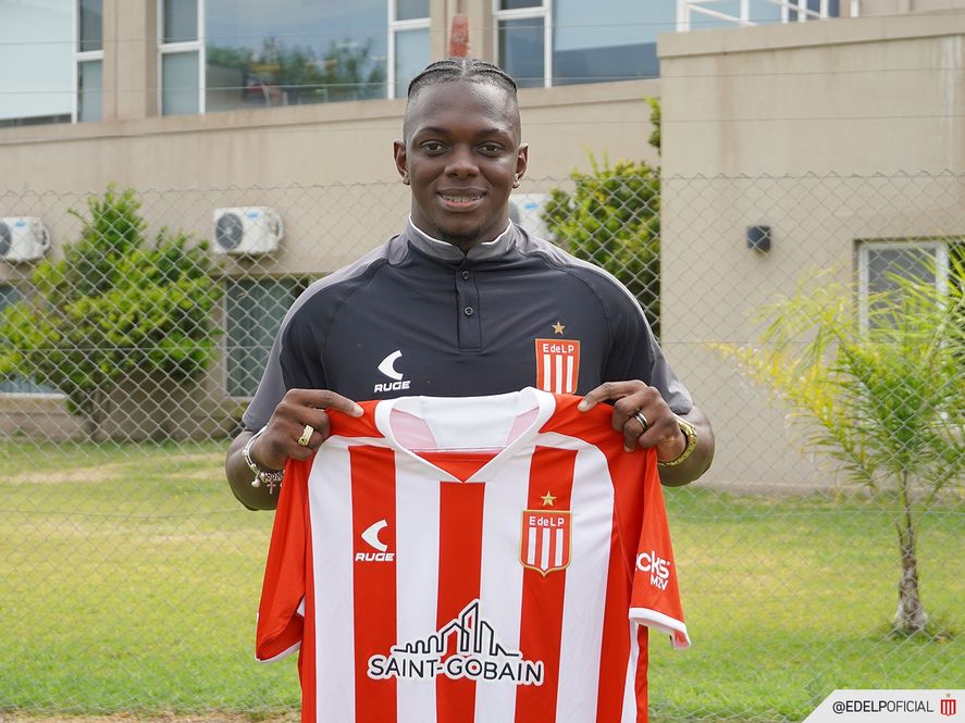 Edwuin Cetré, nuevo delantero de Estudiantes.