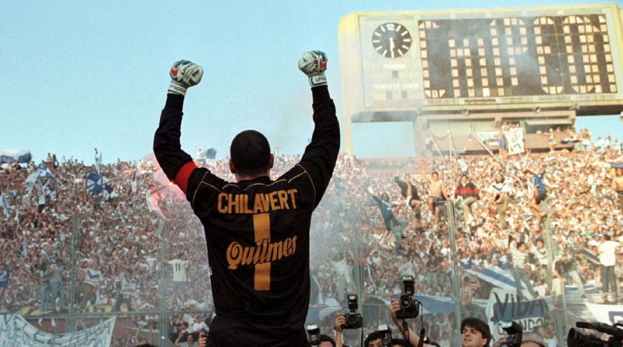 José Luis Chilavert, el ídolo e hincha de Vélez que simpatiza por Estudantes.