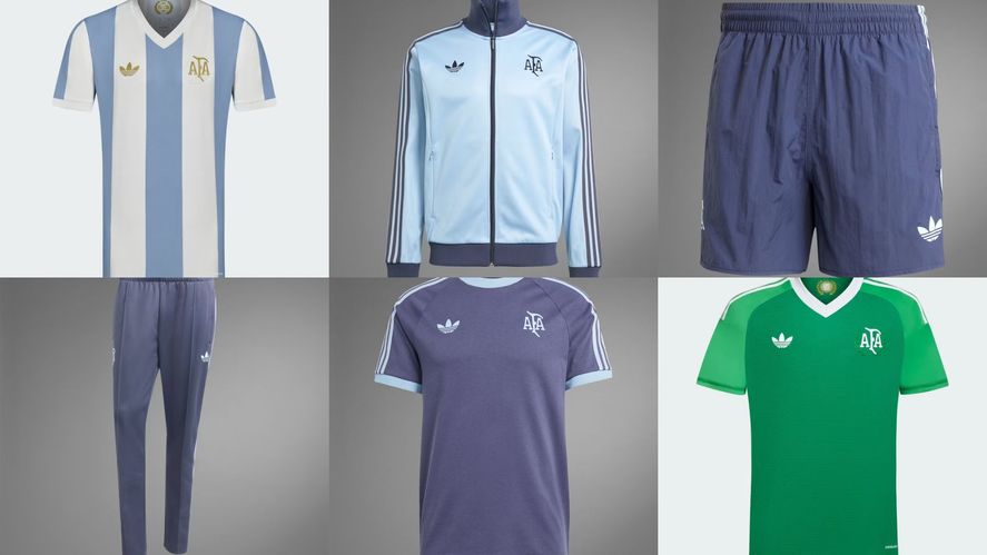 Colección vintage de la Selección Argentina