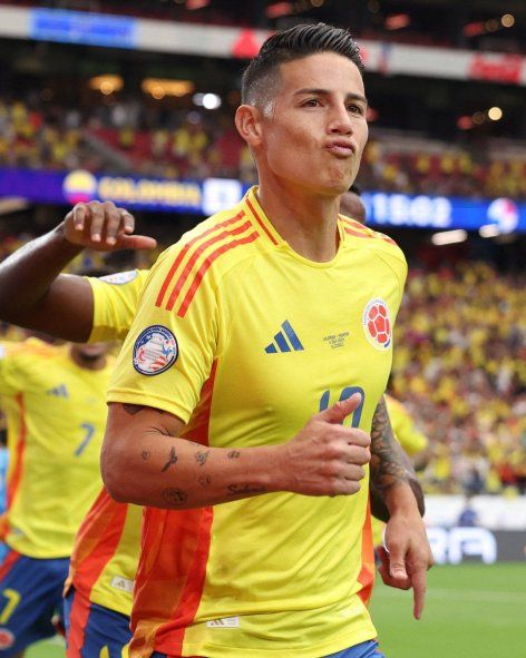 James Rodríguez, la gran figura de Colombia a lo largo de toda la Copa América James Rodríguez, la gran figura de Colombia a lo largo de toda la Copa América