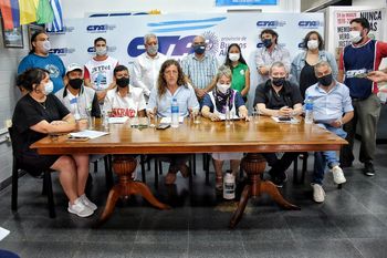 Los referentes de la CTA Autónoma en La Plata